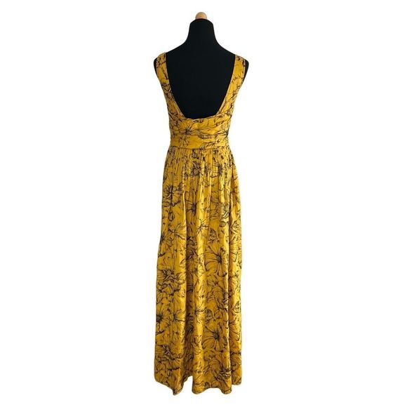 MOSCHINO MAXI DRESS FLORAL SIZE 8 - Picture 7 of 13